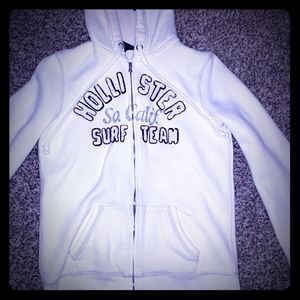 Hollister zip up hoodie